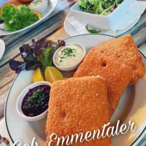 Gebackener Emmentaler