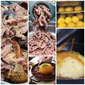 Hausgemachtes “Gansl-Knödel”